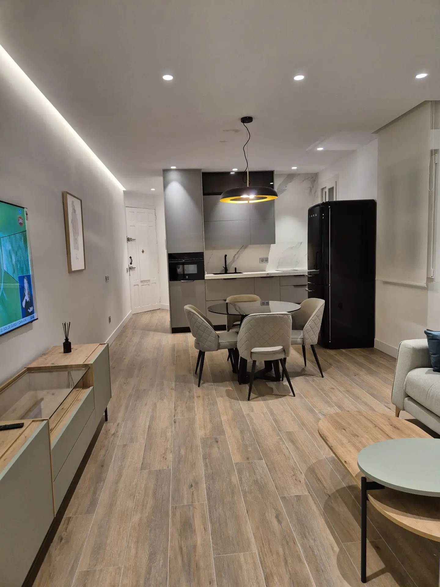 Reforma de una vivienda compartimentada en el Barrio de Salamanca